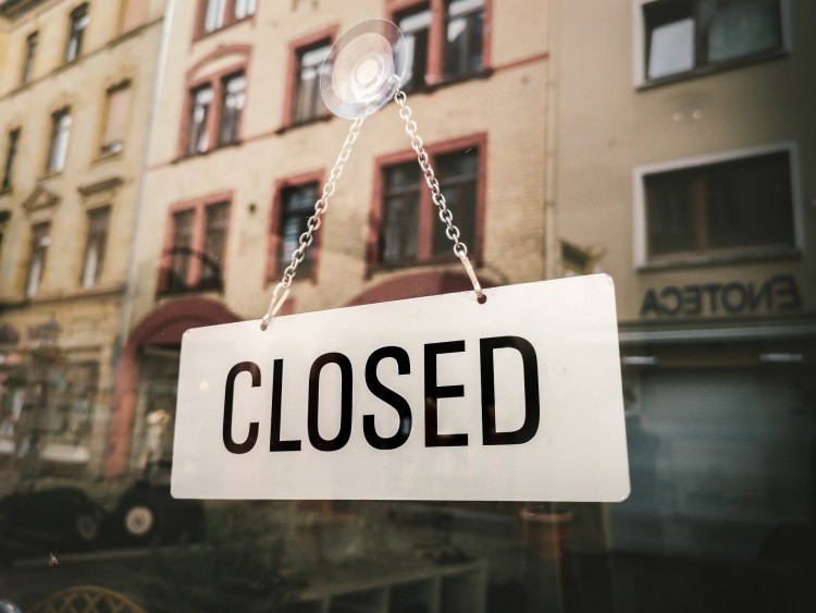 Shops are closed in Germany